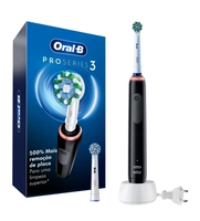 Escova Dental Elétrica Oral-B Pro Series 3 1 Cabo + 2 Refis