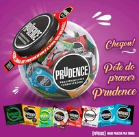 Pote Do Prazer Prudence Camisinha Preservativo Com 52 Unidades | R$60
