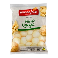 [Levando 2 R$ 15/cada] Pão de Queijo Lanche Massa Leve 1kg