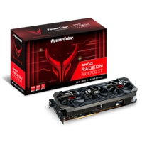 Placa de Vídeo PowerColor Red Devil Radeon RX 6700 XT, 12GB GDDR6, FSR, Ray Tracing, AXRX 6700XT 12GBD6-3DHE/OC