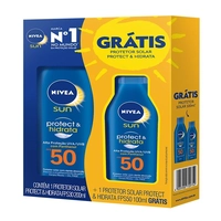 Kit Protetor Solar Corporal Protect & Hidrata 200 Ml Nivea Ganhe + 1 Protect & Hidrata De 100 Ml