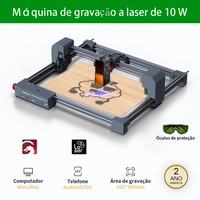 [DoBrasil] Gravador a Laser CNC 10W 300x300mm 12000mm/min Corte e Gravação Madeira Metal Acrílico Couro Vidro