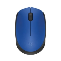 Mouse sem fio Logitech M170 com Design Ambidestro Compacto, Conexão USB e Pilha Inclusa - Azul