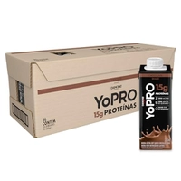 (Rec) Pack YoPRO Bebida Láctea UHT Chocolate 15g de proteínas 250ml - 24 unidades