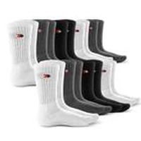 Kit 9 Pares Meias Sandrini Cano Médio Algodão Esporte