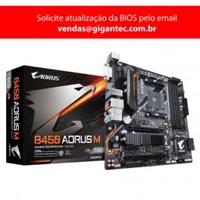 Placa Mãe Gigabyte B450 AORUS M mATX AMD DDR4 - R$R$ 791,91