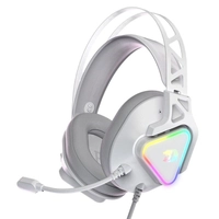 [Primeira Compra R$ 261] Headset Gamer Redragon Cadmus H370W RGB 7.1 Branco
