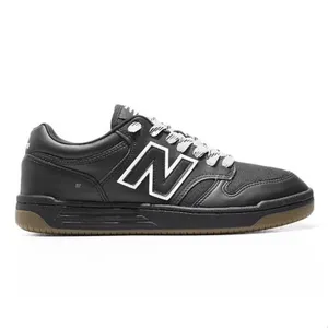 Tênis New Balance 480 Low Preto/Branco (Tam 39 ao 43)