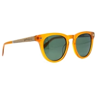 Óculos de Sol de Acetato com Madeira Angelim