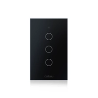 【 App】Interruptor Inteligente, Touch, Com Neutro, Tuya, WI-FI, Alexa, Coibeu Apagador Interruptor inteligente