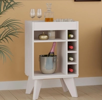 Bar Artely London com Porta Garrafas e Espelho