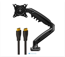 Suporte ELG F98HDM Monitores de 17 a 35" até 9KG + Cabo HDMI 2,5m