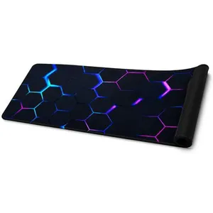 Mouse Pad Gamer Grande 80x30 cm Bordas Costuradas