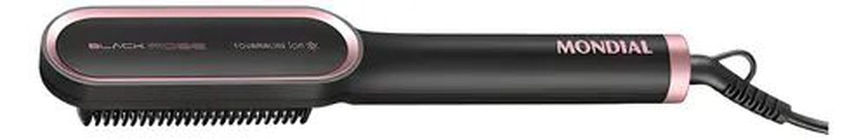 Escova Alisadora Mondial Black Rose Bivolt 36W