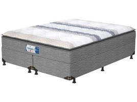 Cama Box Queen Size Box + Colchão Probel - Mola 28cm de Alt. Turquia R$ 1048