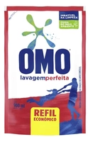 [Levando 4 R$8 cada] Sabão Líquido Omo Lavagem Perfeita 900ml Refil Econômico