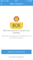 [Usuários selecionados] R$10 OFF com mínimo de R$40 no Shell Box