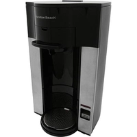 Cafeteira Hamilton Beach Personal Cup 1 Xícara Preto e Prata