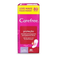 Carefree Protetor Diário com Fragrância - 80 Unidades