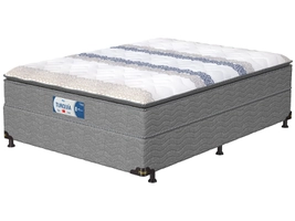 Cama Box Casal Box + Colchão Probel Mola - 28cm de Alt. Turquia | R$854
