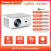 Mini Projetor TD92 Pro 1080P Wi-Fi Android 3D