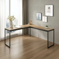 Mesa Escrivaninha Industrial de Canto 150x74x45