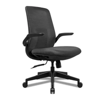 CADEIRA OFFICE ZINNIA VALENCIA, PRETO, ZNE-VLC-BK