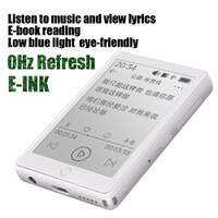 MP3 Player E-Ink 2.7" com Bluetooth e Rádio FM 32GB