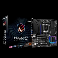Placa-Mãe ASRock B650M PG Riptide, AMD, Micro ATX, DDR5, Preto - 90-MXBJ9*