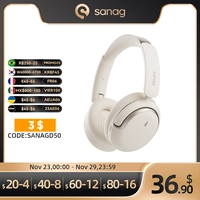 Sanag Auscultadores Híbridos Ativos com Cancelamento de Ruído, Auscultadores 