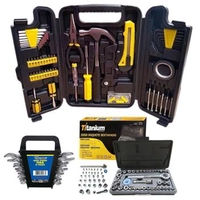 Kit jogo de ferramentas Sparta/ Titanium 175 Pcs C/ soquete e chaves