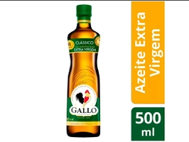 Azeite Extra Virgem Gallo 500 ml | Leve 5 Pague 4 | R$12 a unidade