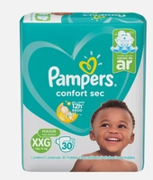 (Fisico/Ifood - REGIONAL SP Freguesia) - Comercial Esperança - Pampers Confort Sec Fralda XXG 30Uni
