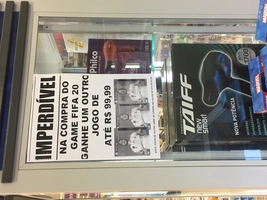 [Loja Física - Americanas] Compre Fifa 20 e ganhe um jogo a escolha de até R$100