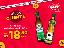 [REGIONAL] Azeite Andorinha ou Gallo de 500ml