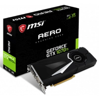 [Boleto] PLACA DE VÍDEO MSI GEFORCE GTX 1070 TI AERO 8GB GDDR5 PCI-EXP 912-V330-235 - R$1913