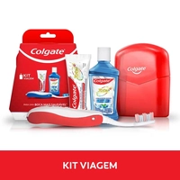 Kit Viagem Colgate Creme Dental + Escova Dental Retratil + Enxaguatorio 60ml - PanVel Farmácias