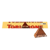 [Rec/+ por - R$14,99] TOBLERONE Chocolate Ao Leite Nougat De Mel E Amêndoas Toblerone Caixa 100G - Importado