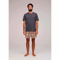 Pijama Curto Masculino Com estampa Hering