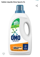 2unid. Sabão Líquido OMO Sports 3l por R$42