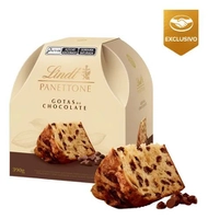 [Leve 4 por R$ 39,75/Cada] Panettone Chocotone Gotas De Chocolate Lindt 390g
