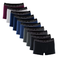  Kit Com 10 Cuecas Boxer Algodão Adulto Masculino Original Usee Brasil 