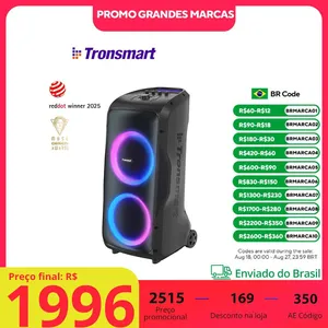 [Do Brasil] Caixa de som Tronsmart Halo 300 Bluetooth 240W 