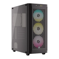 Gabinete Gamer Corsair 480T RGB Vidro Preto