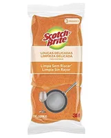 [Prime + Recorrência] Esponja Scotch Brite Não Risca Laranja c/3 | R$4,67