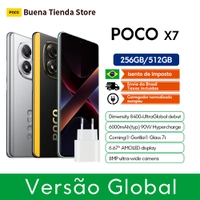 [R$1730 MOEDAS] Poco x7 versão global smartphone dimensão 7300-ultra 6.67 