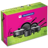 [Colombo] Conjunto de Panelas Caribe 5 Peças 20299/021 - Tramontina  - por R$80
