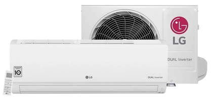 Ar Condicionado Split LG DUAL Inverter Compact 9.000 BTUs, Frio, 220V