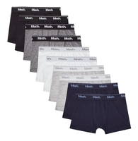 Kit 10 Cuecas Boxer Infantis Mash Meninos