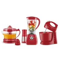 Conjunto Especial Mondial Gourmet Red II 220V - R$152